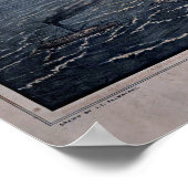  Pictorial Map of Chicago (1857) Poster (Hoek)