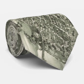 Pictorial Map of Cincinnati (1900) Stropdas (Opgerold)