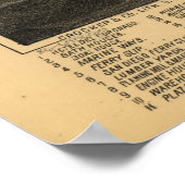  Pictorial Map of Coronado Beach (1880) Poster (Hoek)