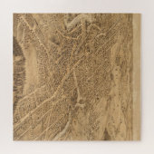 Pictorial Map of Dover NH (1877) Legpuzzel (Horizontaal)