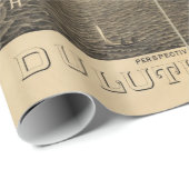 Pictorial Map of Duluth Minnesota (1887) Cadeaupapier (Rol Hoek)