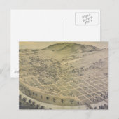  Pictorial Map of El Paso Texas (1886) Briefkaart (Voorkant / Achterkant)