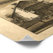  Pictorial Map of Essex Connecticut (1881) Poster (Hoek)