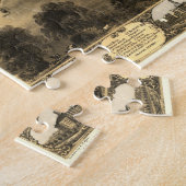  Pictorial Map of Fort Wayne Indiana (1868) Legpuzzel (Zijkant)