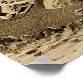 Pictorial Map of Fort Worth TX (1891) Poster (Hoek)