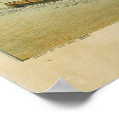  Pictorial Map of Galveston TX (1885) Poster (Hoek)