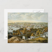  Pictorial Map of Georgetown (1855) Briefkaart (Voorkant / Achterkant)