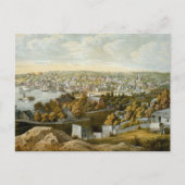  Pictorial Map of Georgetown (1855) Briefkaart (Voorkant)