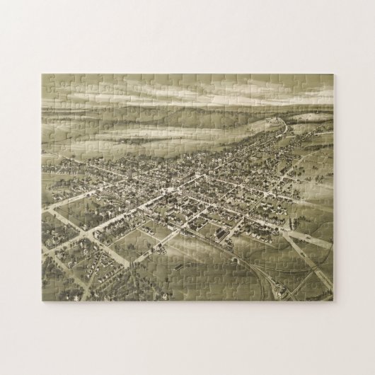 Pictorial Map of Gettysburg PA (1888) Legpuzzel (Horizontaal)