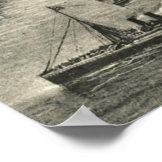  Pictorial Map of Hoboken NJ (1904) Poster (Hoek)