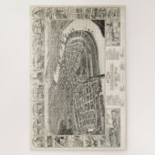 Pictorial Map of Holyoke MA (1881) Legpuzzel (Verticaal)