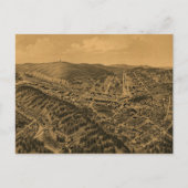  Pictorial Map of Hot Springs AR (1888) Briefkaart (Voorkant)