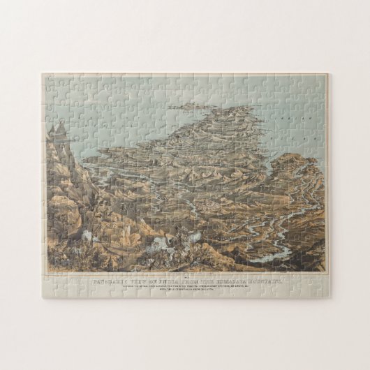 Pictorial Map of India uit Himalaya Legpuzzel (Horizontaal)