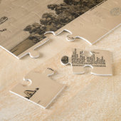 Pictorial Map of Jacksonville FL (1874) Legpuzzel (Zijkant)