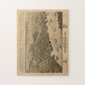 Pictorial Map of Jacksonville FL (1874) Legpuzzel (Verticaal)