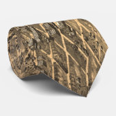  Pictorial Map of Kansas City (1869) Stropdas (Opgerold)