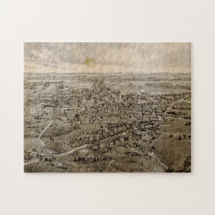 Pictorial Map of Kennebunk Maine (1895) Legpuzzel