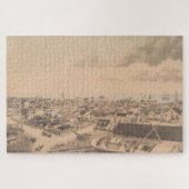 Pictorial Map of Key West FL (1855) Legpuzzel (Horizontaal)