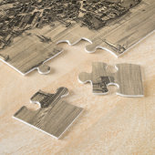  Pictorial Map of Key West FL (1884) Legpuzzel (Zijkant)