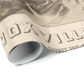  Pictorial Map of Knoxville (1886) Cadeaupapier (Rol Hoek)