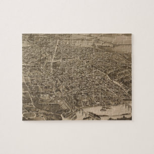 Pictorial Map of Knoxville (1886) Legpuzzel