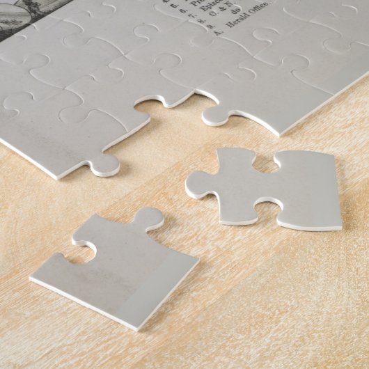  Pictorial Map of Lake Genève WI (1882) Legpuzzel (Zijkant)