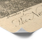  Pictorial Map of London England (1750) Poster (Hoek)