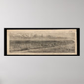  Pictorial Map of Long Branch NJ (1873) Poster (Voorkant)