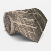  Pictorial Map of Louisville KY (1860) Stropdas (Opgerold)