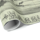  Pictorial Map of Marblehead MA (1882) Cadeaupapier