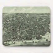  Pictorial Map of Marblehead MA (1882) Muismat (Voorkant)