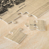 Pictorial Map of Meredith NH (1899) Legpuzzel (Zijkant)