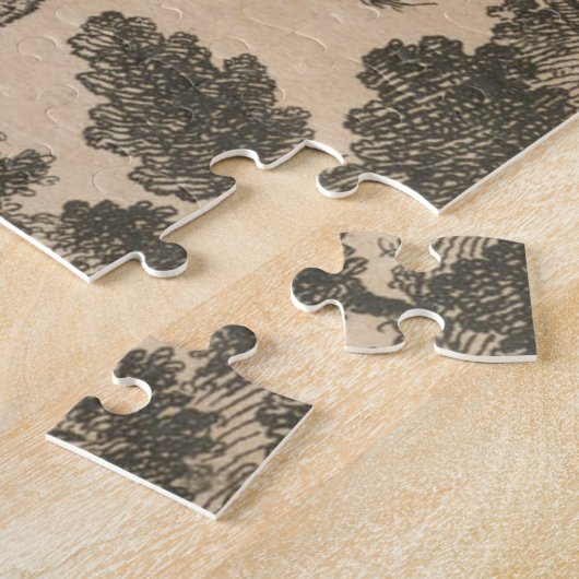  Pictorial Map of Mexico City (1890) Legpuzzel (Zijkant)