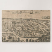  Pictorial Map of Mexico City (1890) Legpuzzel (Horizontaal)