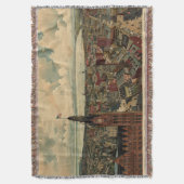  Pictorial Map of Milwaukee WI (1898) Deken (Voorkant Verticaal)