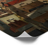 Pictorial Map of Milwaukee WI (1898) Poster (Hoek)