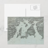  Pictorial Map of Narragansett Bay (1907) Briefkaart (Voorkant / Achterkant)