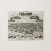  Pictorial Map of Narragansett RI (1888) Legpuzzel (Horizontaal)