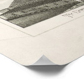 Pictorial Map of Narragansett RI (1888) Poster (Hoek)