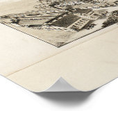 Pictorial Map of Nashua NH (1883) Poster (Hoek)