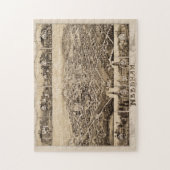 Pictorial Map of Needham MA (1887) Legpuzzel (Verticaal)