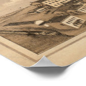  Pictorial Map of New London CT (1876) Poster (Hoek)