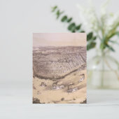  Pictorial Map of New Orleans (1851) Briefkaart (Staand voorkant)