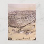  Pictorial Map of New Orleans (1851) Briefkaart (Voorkant)