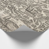  Pictorial Map of New York City (1672) Cadeaupapier (Hoek)