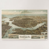  Pictorial Map of Norfolk Virginia (1892) Legpuzzel (Horizontaal)