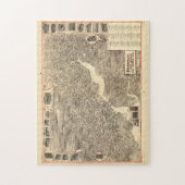  Pictorial Map of Norwalk CT (1889) Legpuzzel (Verticaal)