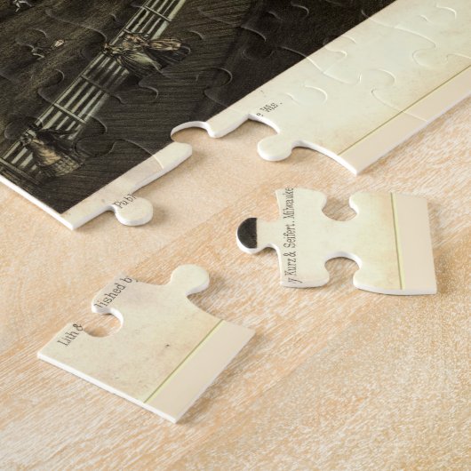  Pictorial Map of Oshkosh WI (1850) Legpuzzel (Zijkant)