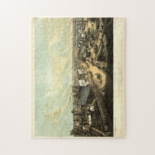  Pictorial Map of Oshkosh WI (1850) Legpuzzel (Verticaal)