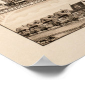 Pictorial Map of Pawtuxet RI (1890) Poster (Hoek)